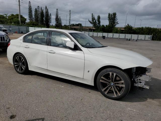 WBA8E1C53JA756528 - 2018 BMW 330E WHITE photo 4