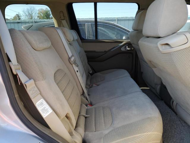 5N1AR18W26C682911 - 2006 NISSAN PATHFINDER LE SILVER photo 10