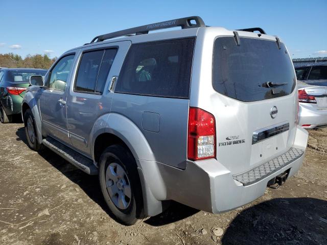 5N1AR18W26C682911 - 2006 NISSAN PATHFINDER LE SILVER photo 2
