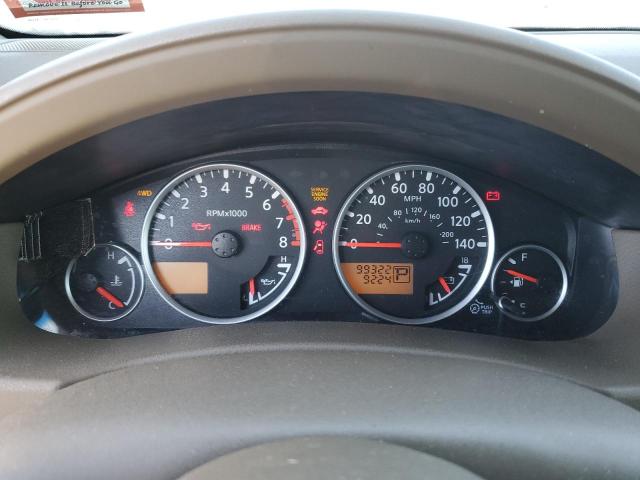 5N1AR18W26C682911 - 2006 NISSAN PATHFINDER LE SILVER photo 9