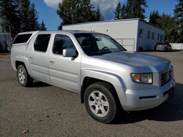 2HJYK165X6H507347 - 2006 HONDA RIDGELINE RTL SILVER photo 4