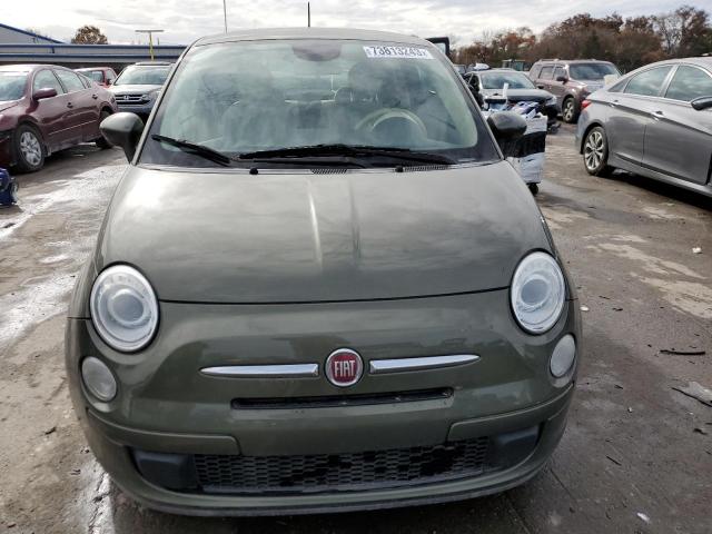 3C3CFFAR2DT747320 - 2013 FIAT 500 POP GREEN photo 5