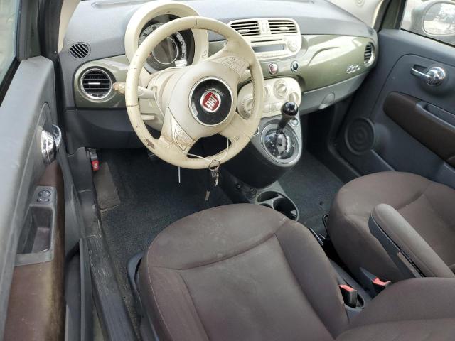 3C3CFFAR2DT747320 - 2013 FIAT 500 POP GREEN photo 8