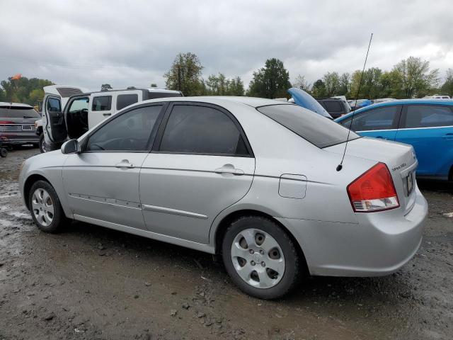 KNAFE222795641360 - 2009 KIA SPECTRA EX SILVER photo 2