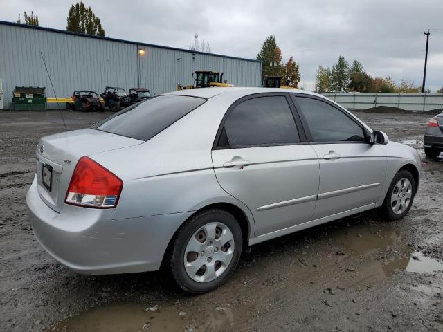 KNAFE222795641360 - 2009 KIA SPECTRA EX SILVER photo 3