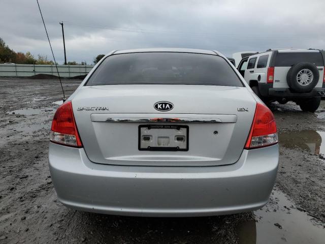 KNAFE222795641360 - 2009 KIA SPECTRA EX SILVER photo 6