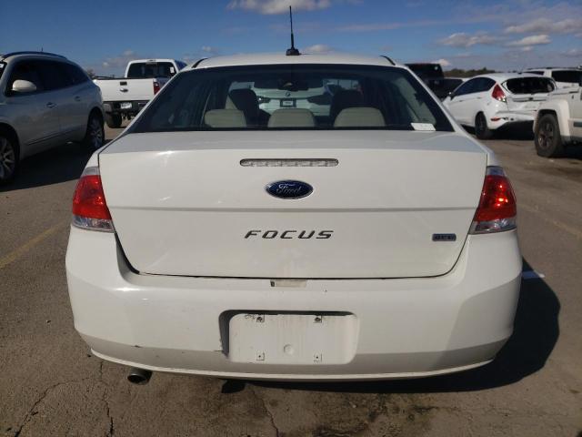 1FAHP3HN5AW263556 - 2010 FORD FOCUS SEL WHITE photo 6