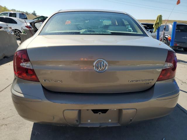 2G4WC552971137361 - 2007 BUICK LACROSSE CX BROWN photo 6