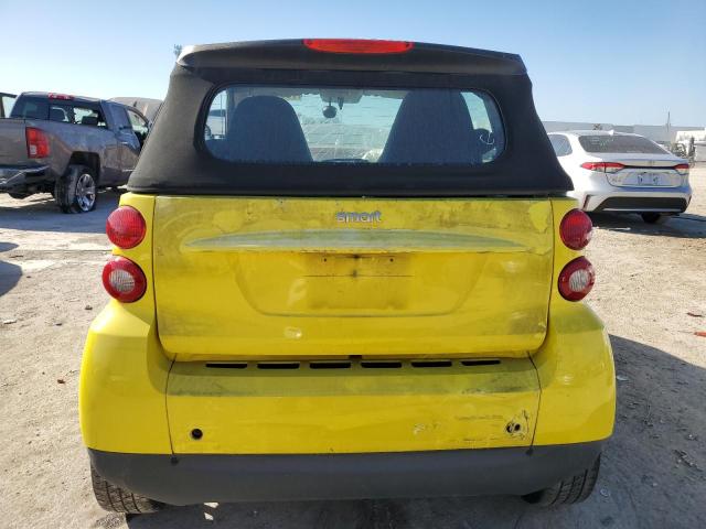 WMEEK31X39K248176 - 2009 SMART FORTWO PASSION YELLOW photo 6