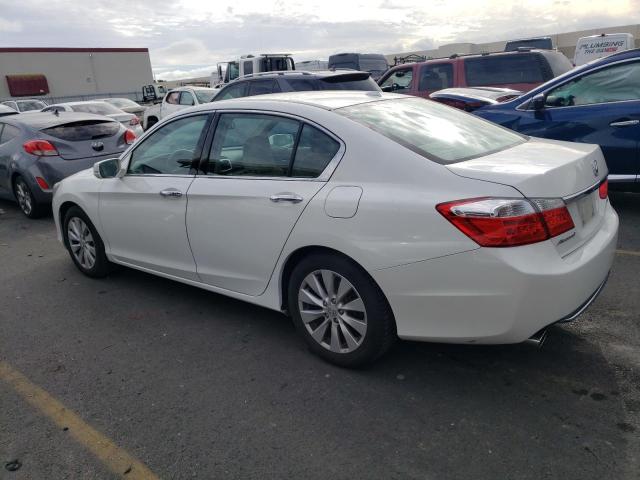 1HGCR3F85EA009085 - 2014 HONDA ACCORD EXL WHITE photo 2