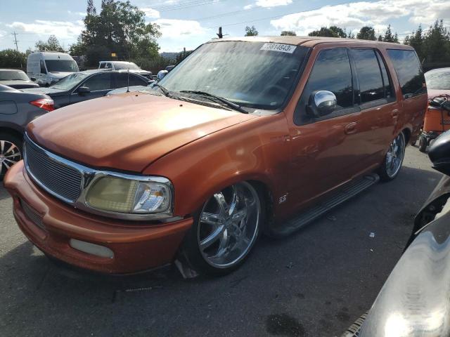 1FMEU1762VLB41695 - 1997 FORD EXPEDITION ORANGE photo 1