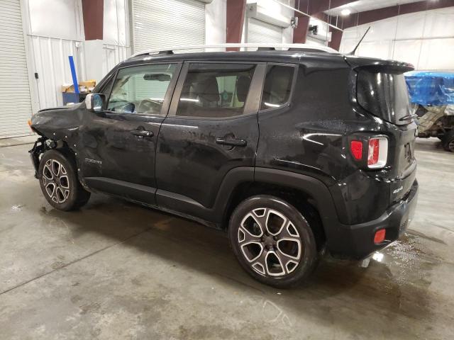 ZACCJBDTXFPC43408 - 2015 JEEP RENEGADE LIMITED BLACK photo 2