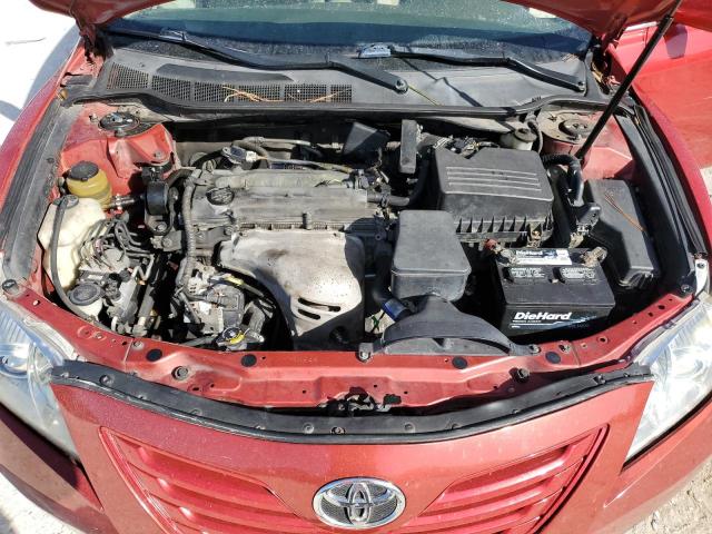 4T1BE46K78U262897 - 2008 TOYOTA CAMRY CE/L CE RED photo 11