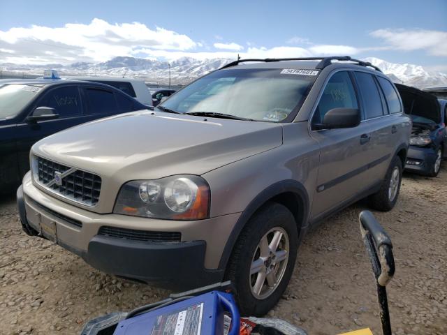 YV1CZ59H331011530 - 2003 VOLVO XC90 BEIGE photo 2