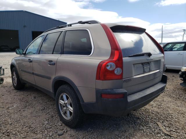 YV1CZ59H331011530 - 2003 VOLVO XC90 BEIGE photo 3