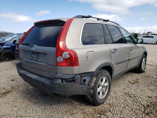 YV1CZ59H331011530 - 2003 VOLVO XC90 BEIGE photo 4
