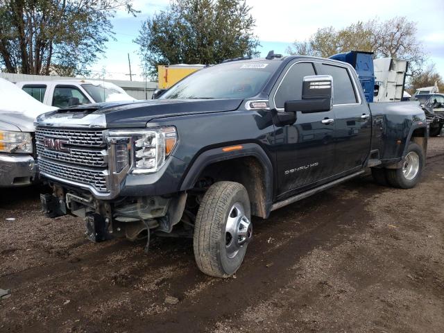 1GT49WEY5NF358949 - 2022 GMC SIERRA K3500 DENALI CHARCOAL photo 1