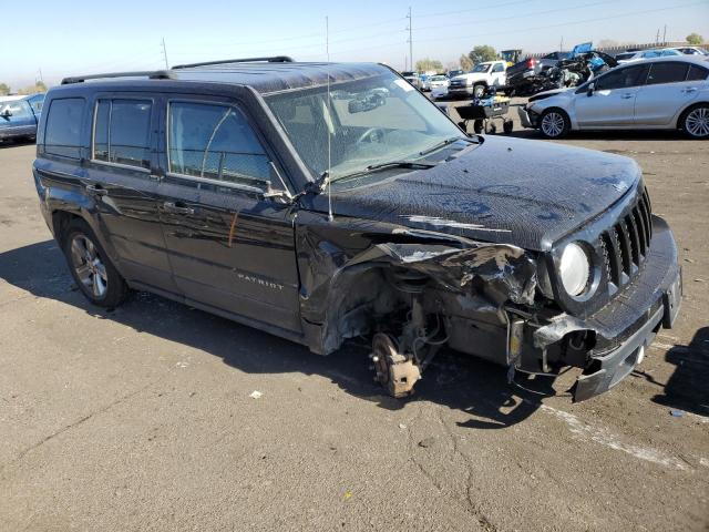 1C4NJRFB6ED514404 - 2014 JEEP PATRIOT LATITUDE BLACK photo 4