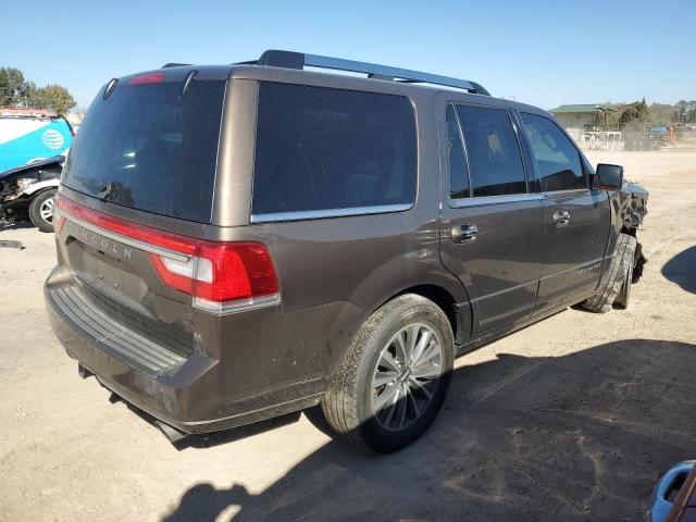 5LMJJ2HT8HEL11856 - 2017 LINCOLN NAVIGATOR SELECT BROWN photo 3