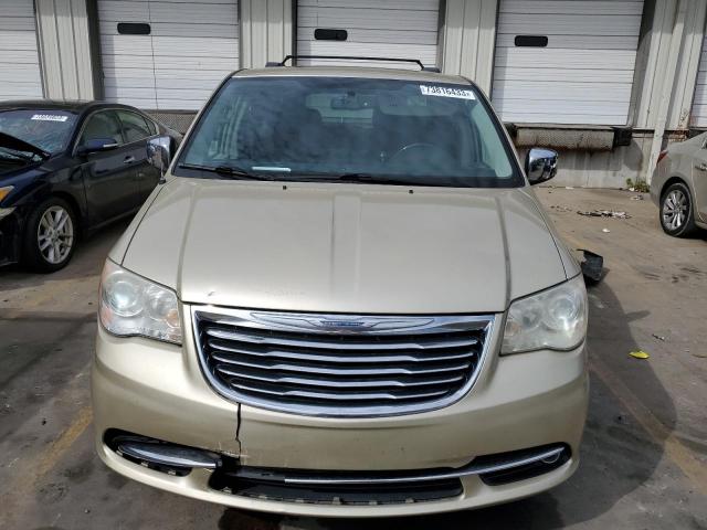 2C4RC1GG9CR138976 - 2012 CHRYSLER TOWN & COU LIMITED BEIGE photo 5