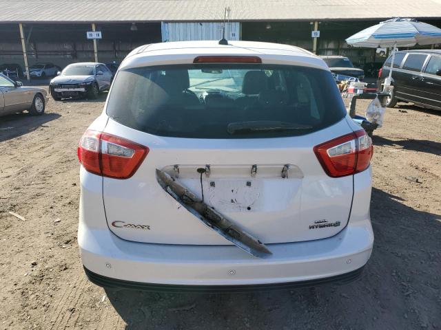 1FADP5BU2DL545816 - 2013 FORD C-MAX SEL WHITE photo 6