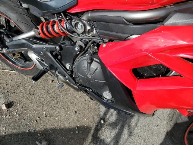 JKAEXEE16CDA02524 - 2012 KAWASAKI EX650 EC RED photo 7