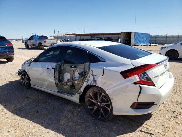 2HGFC2F86MH526209 - 2021 HONDA CIVIC SPORT თეთრი ფოტო 2