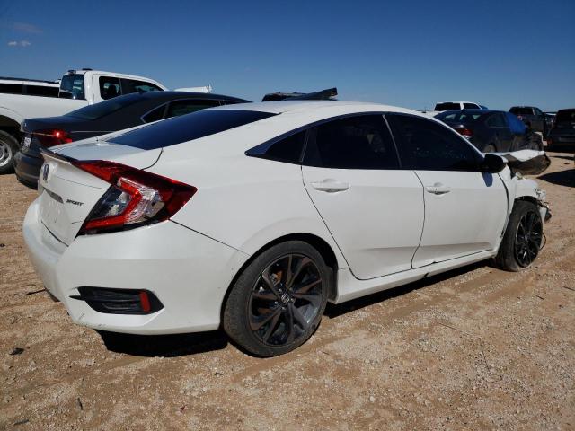 2HGFC2F86MH526209 - 2021 HONDA CIVIC SPORT თეთრი ფოტო 3