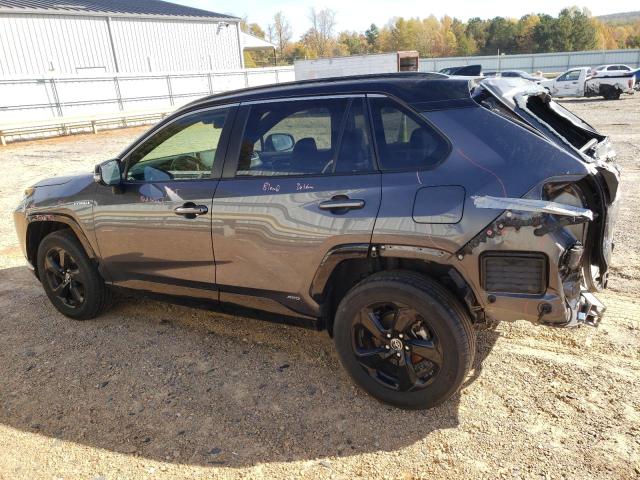 JTMEWRFV7KJ014891 - 2019 TOYOTA RAV4 XSE GRAY photo 2