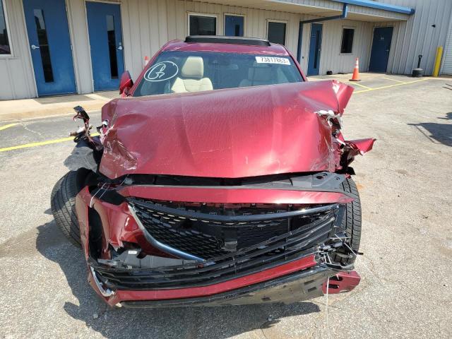 1G6DW5RK0P0150477 - 2023 CADILLAC CT5 LUXURY RED photo 5