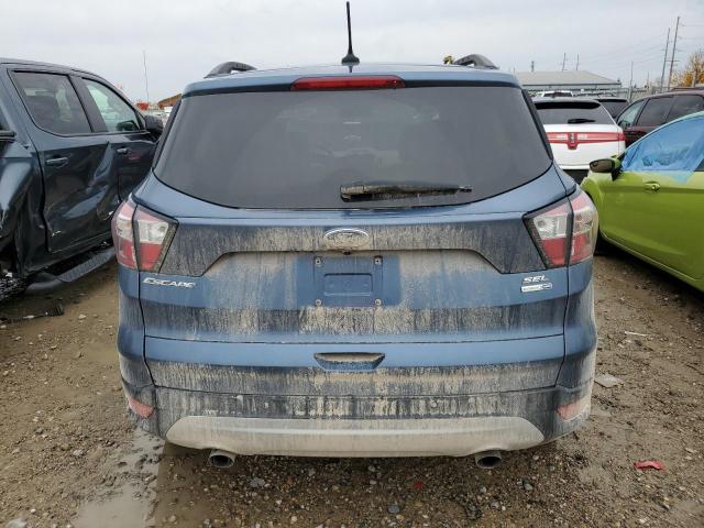 1FMCU9HDXJUA03278 - 2018 FORD ESCAPE SEL BLUE photo 6