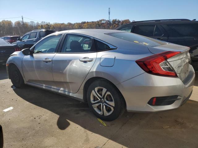 19XFC2F59JE027707 - 2018 HONDA CIVIC LX SILVER photo 2