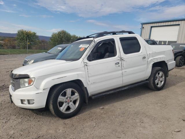 5FPYK1F57BB454294 - 2011 HONDA RIDGELINE RTL WHITE photo 1