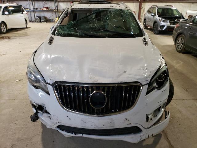 LRBFX4SX6JD025128 - 2018 BUICK ENVISION PREMIUM II WHITE photo 5