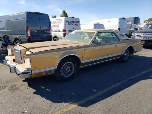 8Y89A812369 - 1978 LINCOLN CONTINENTL GOLD photo 1