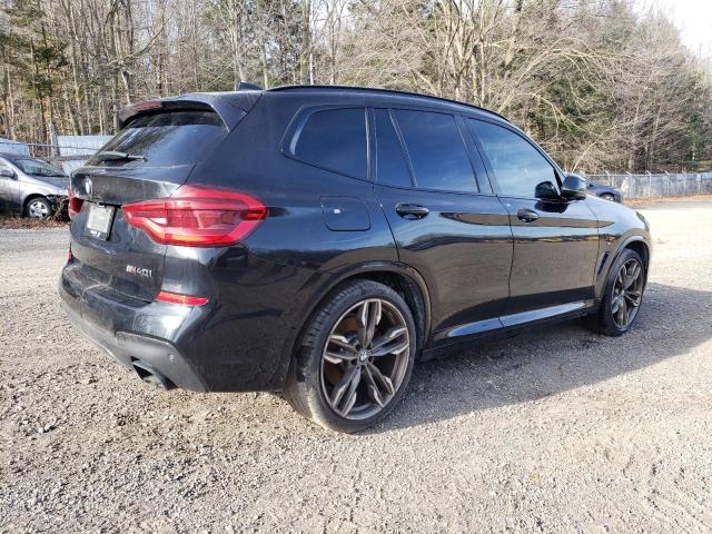 5UXTY9C08M9E14717 - 2021 BMW X3 XDRIVEM40I BLACK photo 3