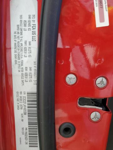 2C3CDZFJXFH821590 - 2015 DODGE CHALLENGER R/T SCAT PACK RED photo 12