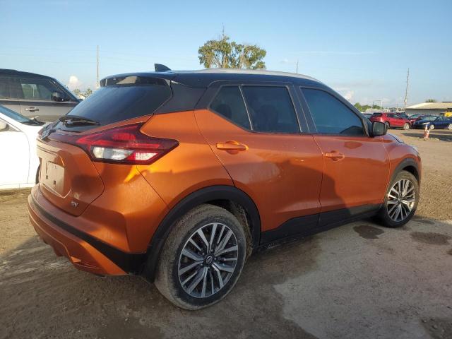 3N1CP5CV4ML466068 - 2021 NISSAN KICKS SV ORANGE photo 3