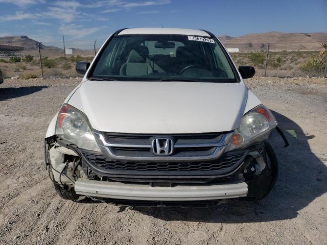 5J6RE4H36BL073013 - 2011 HONDA CR-V LX WHITE photo 5