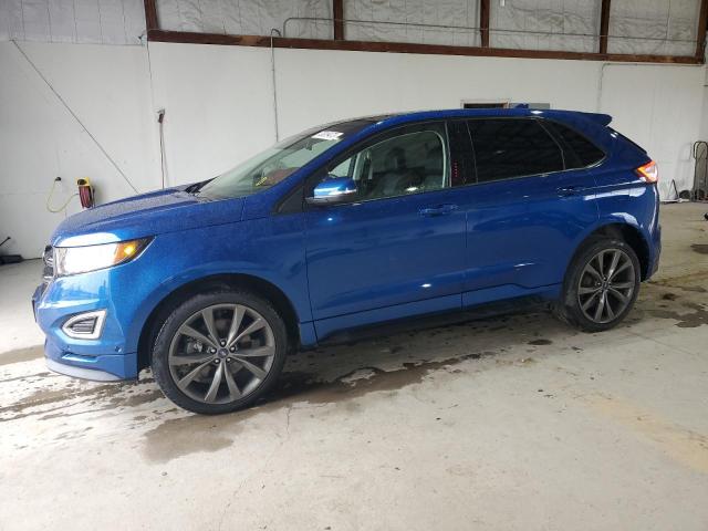 2FMPK4AP2JBC33515 - 2018 FORD EDGE SPORT BLUE photo 1