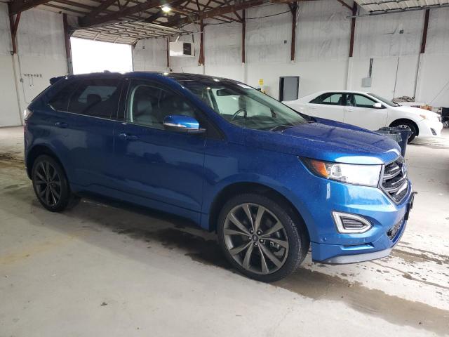 2FMPK4AP2JBC33515 - 2018 FORD EDGE SPORT BLUE photo 4