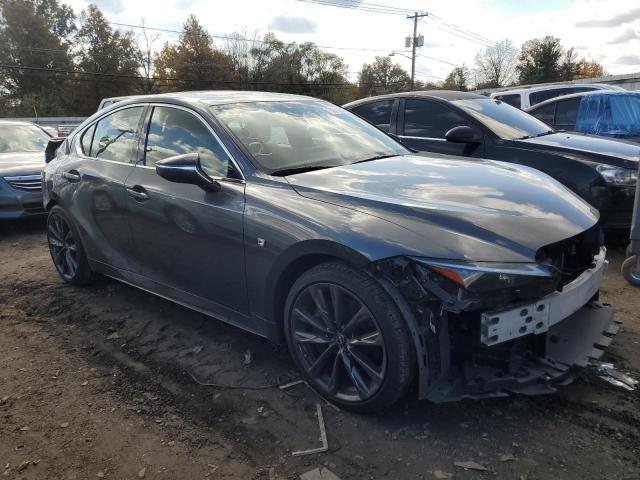 JTHGZ1E23N5026914 - 2022 LEXUS IS 350 F-SPORT GRAY photo 4