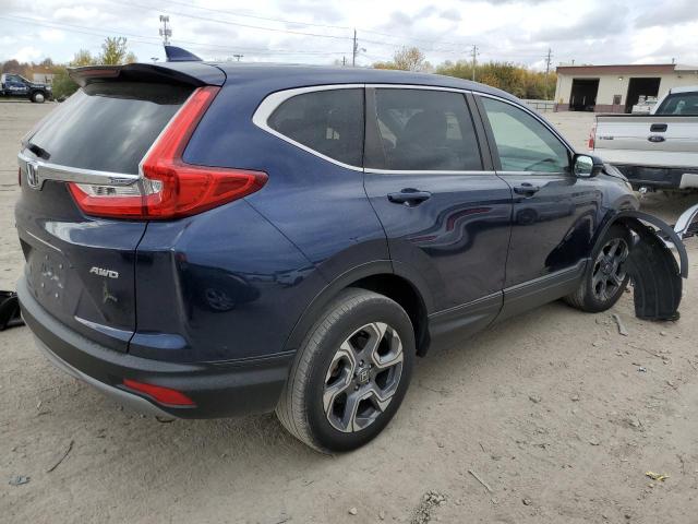 2HKRW2H52KH643781 - 2019 HONDA CR-V EX BLUE photo 3