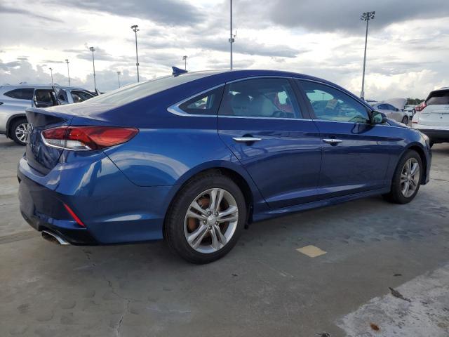 5NPE34AF3JH623219 - 2018 HYUNDAI SONATA SPORT BLUE photo 3