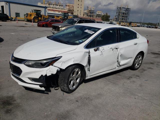 1G1BF5SM6H7103505 - 2017 CHEVROLET CRUZE PREMIER WHITE photo 1