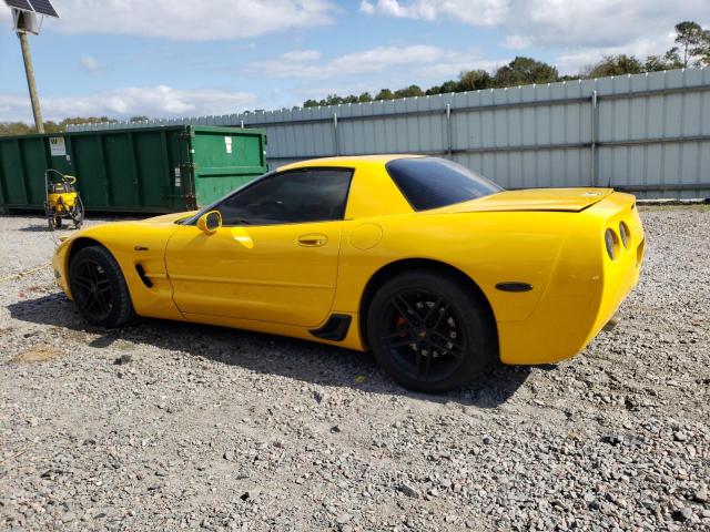 1G1YY12S735114366 - 2003 CHEVROLET CORVETTE Z06 YELLOW photo 2