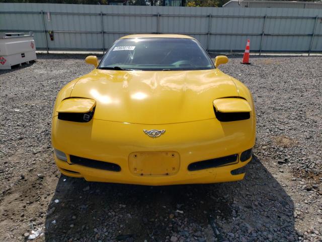 1G1YY12S735114366 - 2003 CHEVROLET CORVETTE Z06 YELLOW photo 5