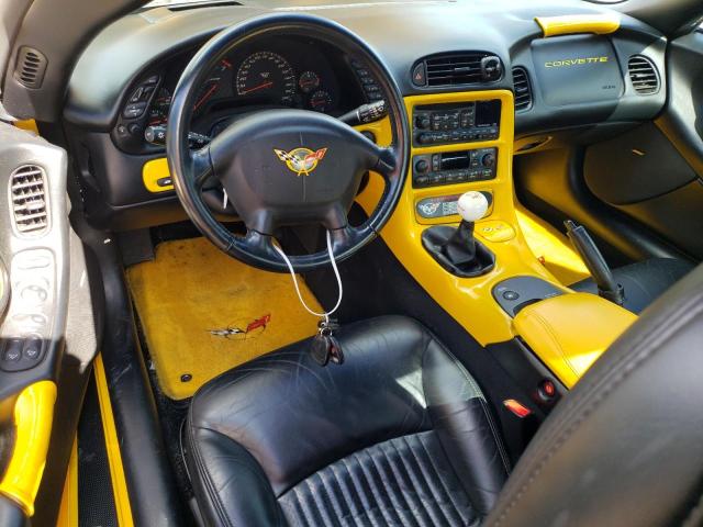 1G1YY12S735114366 - 2003 CHEVROLET CORVETTE Z06 YELLOW photo 8