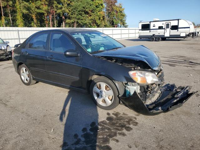 KNAFE121175005080 - 2007 KIA SPECTRA EX BLACK photo 4