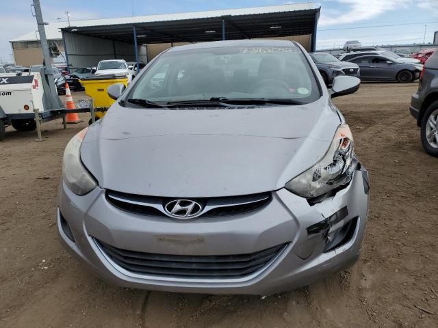 KMHDH4AE1BU147513 - 2011 HYUNDAI ELANTRA GLS SILVER photo 5